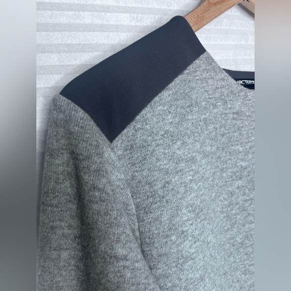 Arc'tery Donavan Crew Neck Sweater
Gray Mens Large Wool Blend Gorpcore - Picture 6 of 16